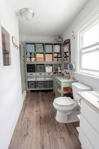 Bathroom after virtual staging
