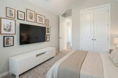 Bedroom after virtual staging